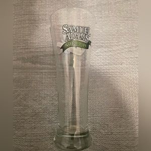 Samuel Adams Tall Drinking Glass.